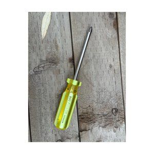 Vintage 8" Fuller 808 Phillips Screwdriver Canada Green Handle